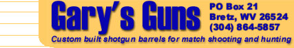  Welcome to Gary's Guns. After talking to other shooters and builders I learned some general rules of thumb but saw alot of diversity in their application, so I bought a lathe and started experimenting. Fifteen years ago I began competing in matches. I build them to win. I build them to win. After talking to other shooters and builders I learned some general rules of thumb but saw alot of diversity in their application, so I bought a. Welcome to.
